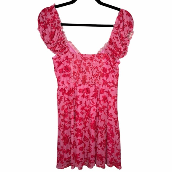 NEW Urban Outfitters Audrey Mesh Mini Dress - Picture 5 of 6